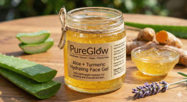 Aloe + Turmeric Hydrating Face Gel
