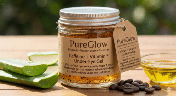 PureGlow Caffeine + Vitamin E Under-Eye Gel