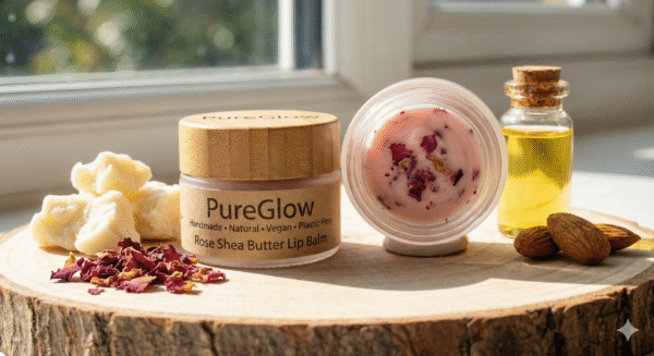 Rose Shea Butter Lip Balm