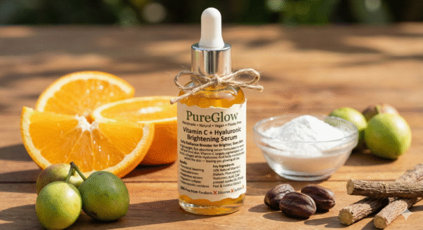 Vitamin C + Hyaluronic Brightening Face Serum