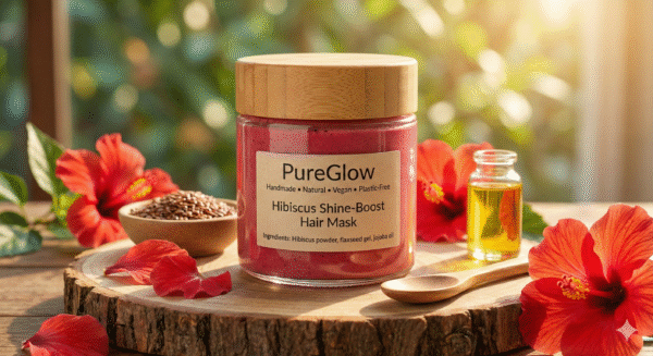 Hibiscus Shine-Boost Hair Mask
